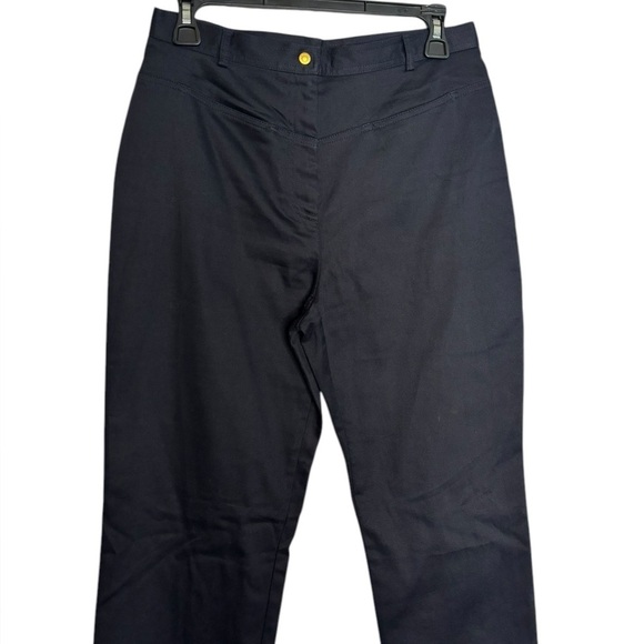 Alain Manoukian Navy Straight Leg Business Casual Pant Size EU 40 - Picture 3 of 13